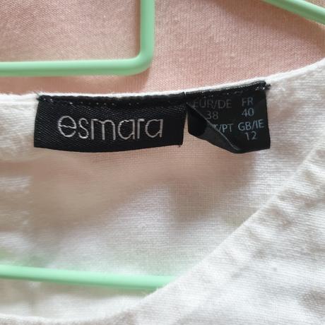 Šaty dámske biele esmara, esmara,m