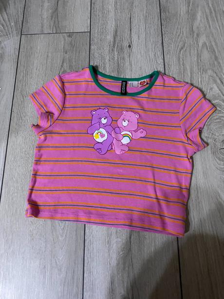 Tričko starostlivé medvedíky, h&m,xs