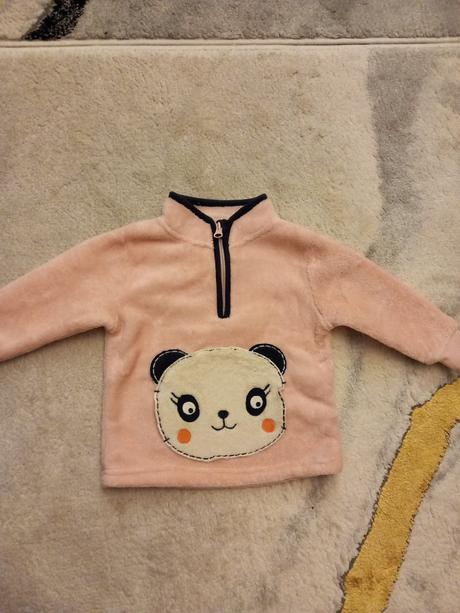 Predám dievčenskú mikinu veľ. 74- 80 cm., lupilu,74