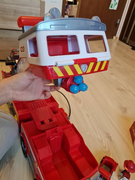 Hasičské auto 70 cm lapková patrola paw patrol, 