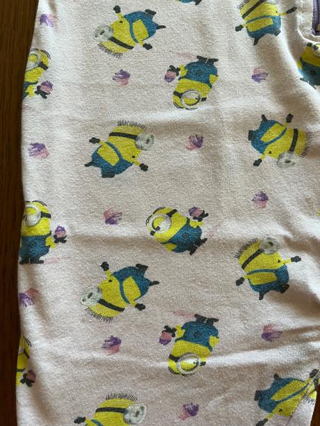 Pyžamkový overal mimoni 122/128, 122