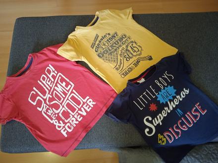 Tričká 2-3r,+4-5r., f&f,98