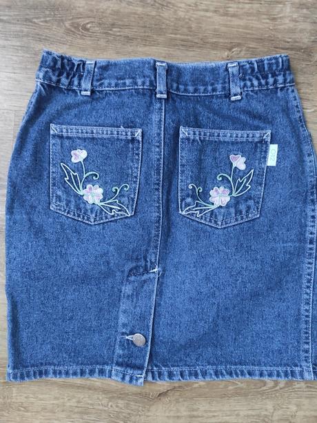 Riflová sukňa, zn.benetton,veľ. xs, benetton,xs