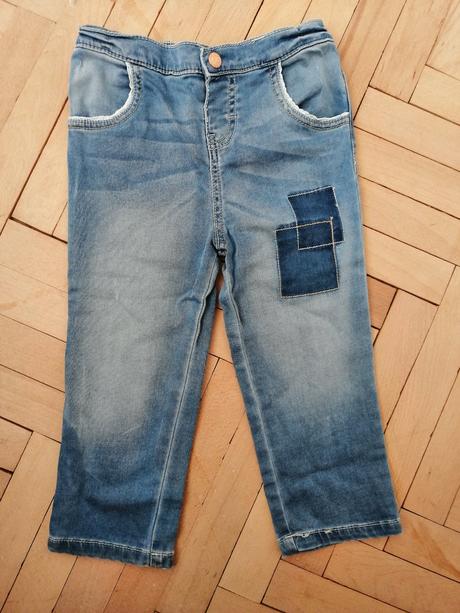 Rifle+trojstvrtove nohavice, h&m,92