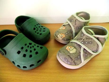 Plátenkové topánočky +gumené vsuvky zdarma, veľ.21, 21