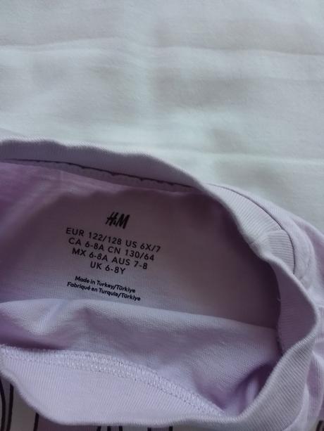 Dievčenské tričká h&m, h&m,122