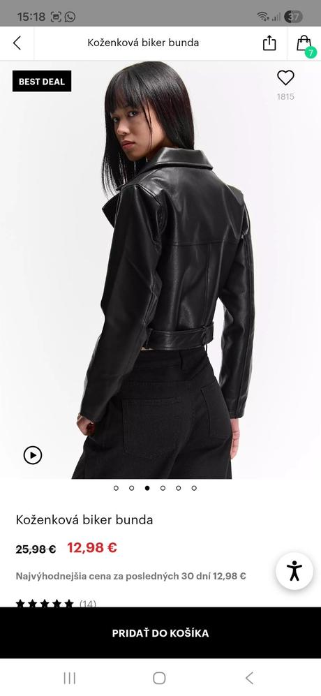 Nová biker bunda, gate,44