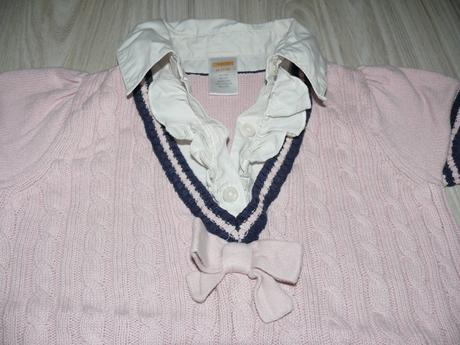 Teplá vesta-svetrík 7-9 r., gymboree,128