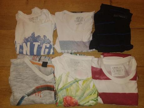 Balík pekných tričiek - 13 kusov, s