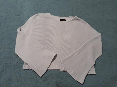 Crop topový svetrík, vero moda,m