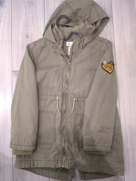 Prechodná parka veľ. 128 z h&m, h&m,128