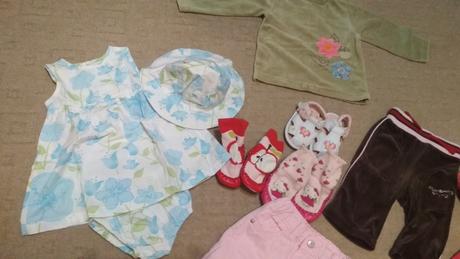 Balík vecičiek, osušky a mojkáča, veľkosť 68-74, 68–80