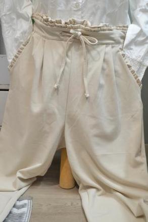 Sexi vysoký pás zoštíhľujúce nohavice vačky m/xl, m