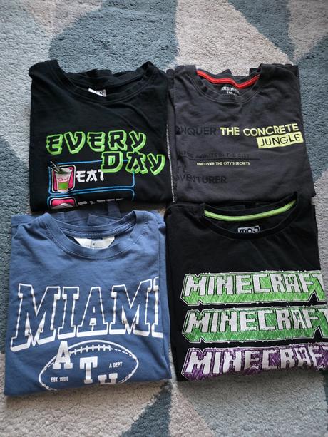 Dlhé tričká 140, h&m,140