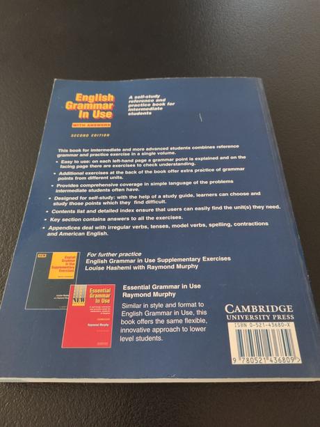 Kniha english grammar in use, 