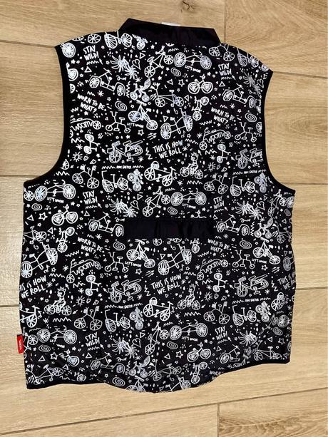 Woom bicyklová reflexná vesta 150 cm, 152