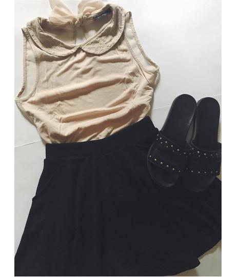 Áčková bershka sukňa, bershka,s