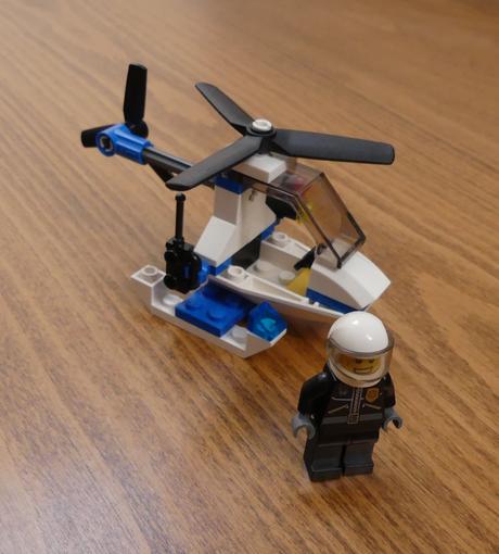 Lego city 30014 policajná helikoptéra, 