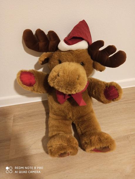 Vianočný plyšový sobik,