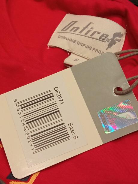 Pánske tričko krátky rukáv onfire (s), s