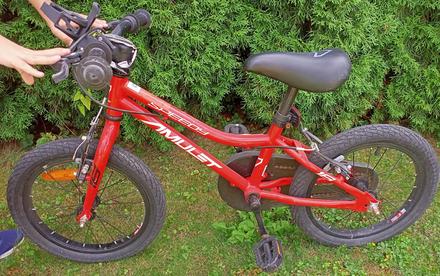 Detský bicykel 16, amulet,16