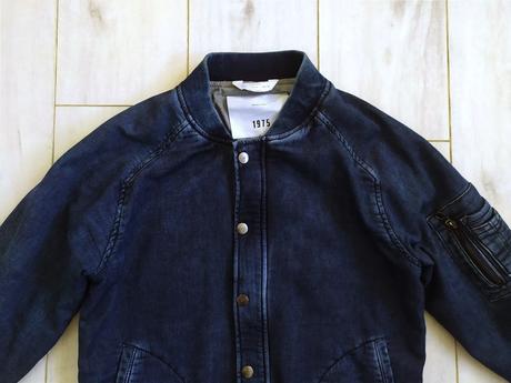 Jeansová bomberka zara, zara,s