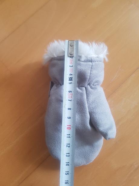 Rukavičky teplučké s kožušinkou, 86