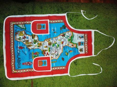 Kuchynská zástera kalábria, 