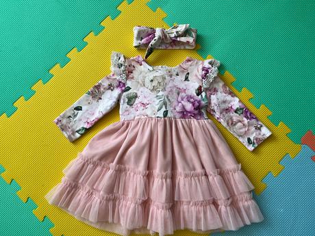 Slávnostne šaty s čelenkou, 86