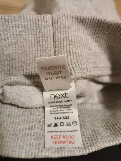 Tepláky +mikina, next,68