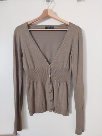 Svetrík olivovej farby zn.lifeline, s, s