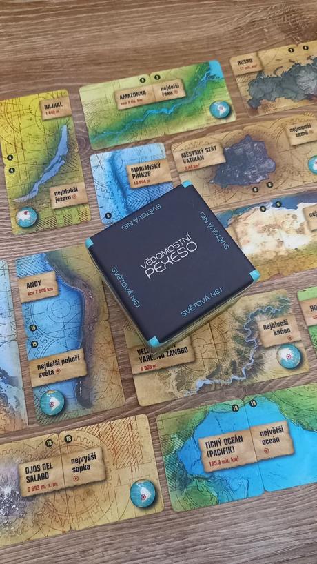 Vedomostné pexeso svetové naj,