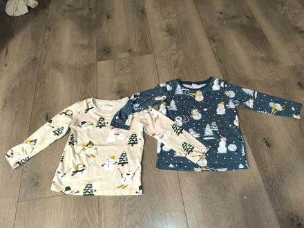 Lindex tričká so snehuliakmi, lindex,104