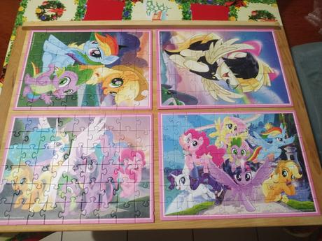 Puzzle my little pony 4 in 1, 