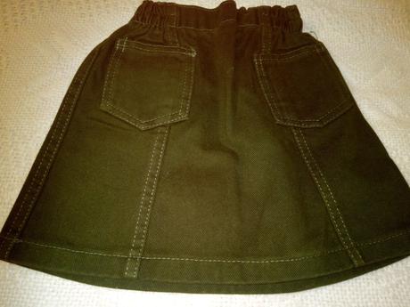 Riflová suknička, 104