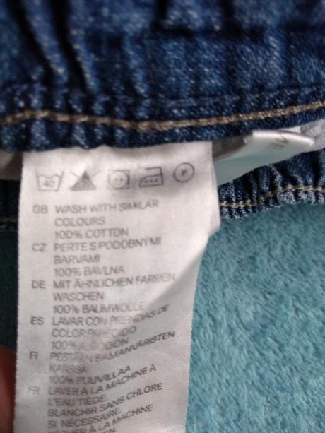 3/4ťové kraťasy, h&m,98