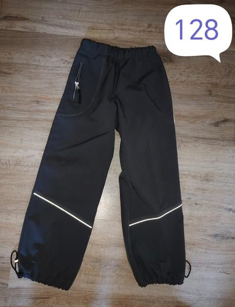 Zimné softshelove nohavice, 128