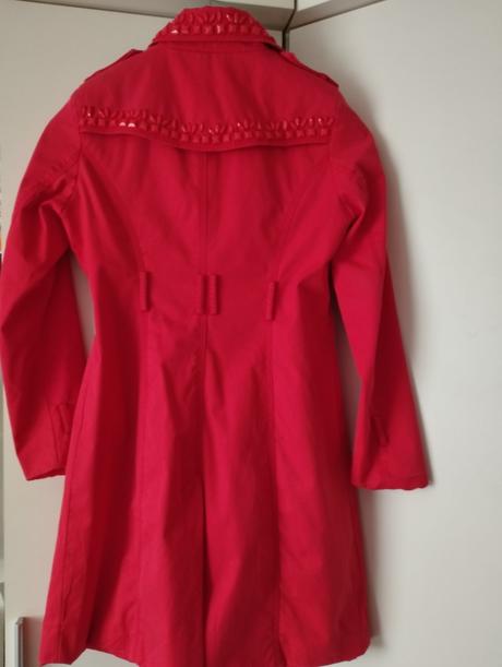 Červený kabátik č.36/38, s