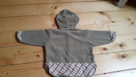 Detská flaušová mikinka, 92