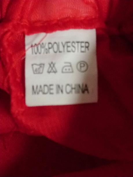 3-dielny kostým tanečnica červená, 104-116 cm,