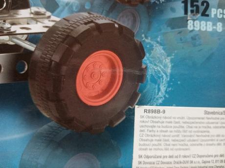 Stavebnica metal brick, 