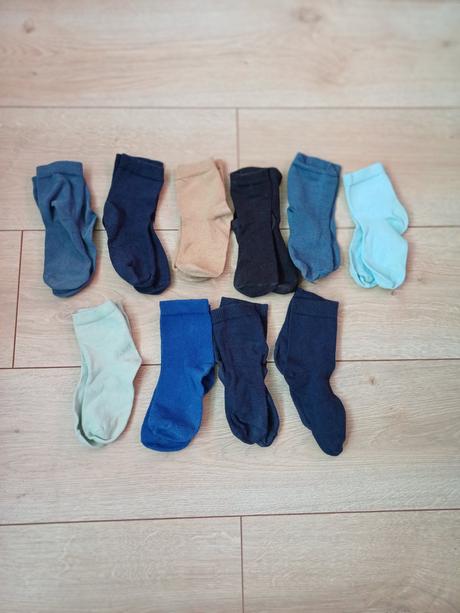 10 párov ponoziek h&m, h&m,25