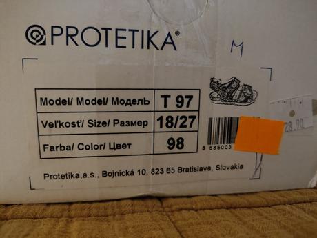 Sandálky protetika, protetika,27