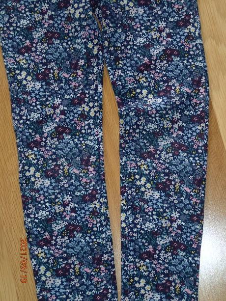 Bordový kompletik, h&m,122