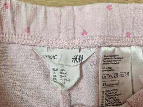 Kraťasy hm, h&m,104