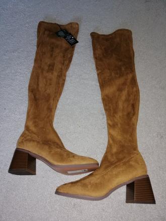 Overknee čižmy, 36