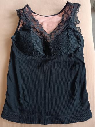 Tielko s podprsenkou 2v1, l