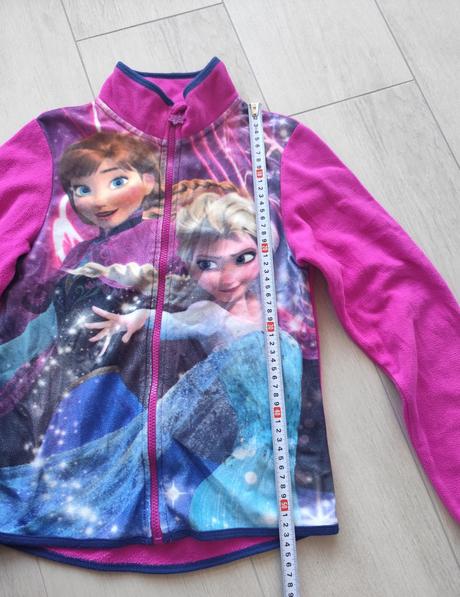 Predám dievčenskú mikinu elza a anna, disney,146