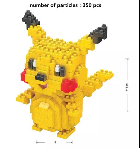 Pokemon pikachu micro  skladačka, 