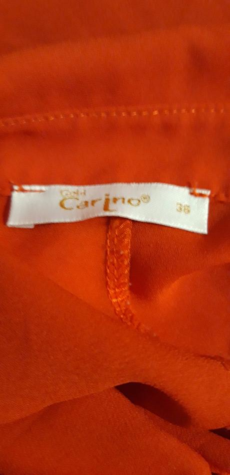 Červena jemna bluzka 38, 38